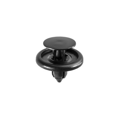 AVC18888 image(0) - AUVECO 18888 Push-Type with Drive Pin Front Fender Liner Retainer, 20 mm Dia Head x 8 mm L Stem, Nylon, Black