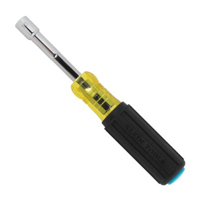 KLE65408M image(0) - Klein Tools Metric Color-Coded Nut Driver, Heavy-Duty Hollow-Shaft, 8mm