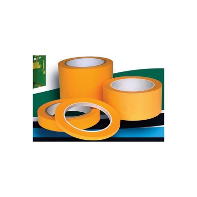 FBS48060 image(0) - Distribution 48060 Flexible Semi-Translucent K-UTG Masking Tape, 55 yd L x 3/4 in W, Gold