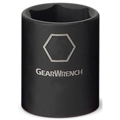 KDT84570N image(0) - GearWrench 1/2 Inch Drive 6 Point Deep Impact Metric Socket 12mm