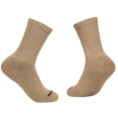 RDB0018 image(0) - Redback Boots USA Everyday Mens Crew Solid- Khaki