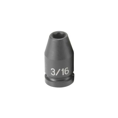 GRE906RS image(0) - Grey Pneumatic 1/4" Surface Drive x 3/16" Standard  Socket