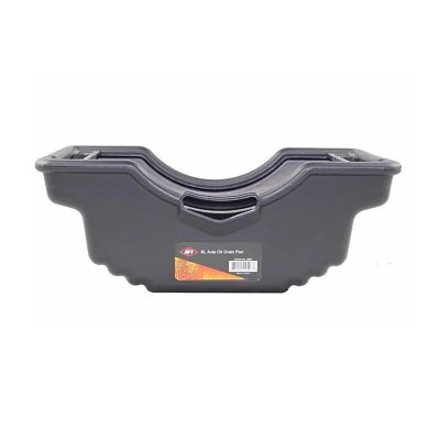 INT8831 image(0) - American Forge & Foundry Axel Oil Drain Pan - Polypropelene - Fits 19 in. Wheel I.D. and Larger - 5 Liter Capacity