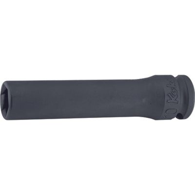 KKN13365M-10 image(0) - Ko-ken USA 13365M-10 3/8 Sq. Dr. Socket 10mm Pathfinder Length 80mm