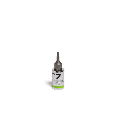 GETSTA7 image(0) - Grip Edge Tools 1/4" Dr RPT Star Bit Socket T7