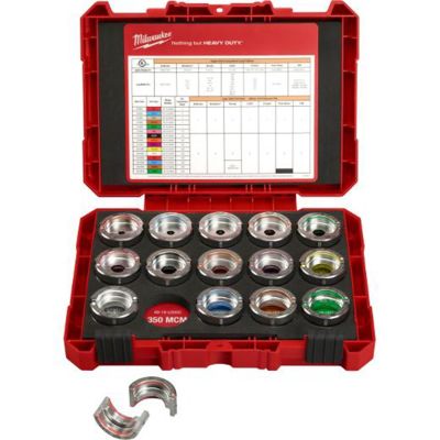 MLW49-16-KITC image(1) - Milwaukee Tool #8 - 600 MCM Copper U Style Die Kit
