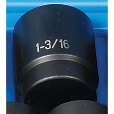 GRE2138R image(0) - Grey Pneumatic 1/2" Drive x 1-3/16" Standard - 12 Point Socket