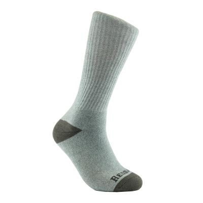 RDBBAML3 image(0) - Redback Boots USA Bamboo Sock, Light Grey