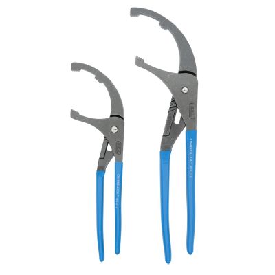 CHAOF1 image(0) - Channellock OF-1 2 Piece Oil Filter/ PVC Plier Set