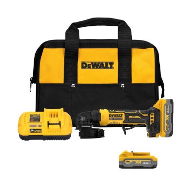 DWTDCG400S2 image(0) - DeWalt ATOMIC 20V MAX* 4-in. Angle Grinder Kit