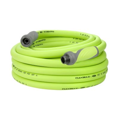LEGHFZG550YWS image(0) - Legacy Manufacturing Flexzilla SwivelGrip Garden Hose, 5/8" x 50', 3/4" - 11 1/2 GHT Fittings