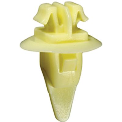 AVC20429 image(0) - AUVECO 20429 Fender and Wheel Flare Molding Clip, 17 mm Dia Head x 17 mm L Stem, Nylon, Yellow