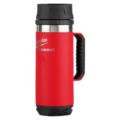 MLW48-22-8394R image(0) - Milwaukee Tool PACKOUT&trade; 18oz Insulated Mug with Sip Lid - Red