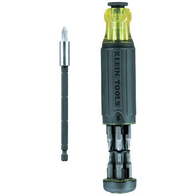 KLE32303HD image(0) - Klein Tools 20-in-1 Impact Driver Set with Screwdriver Bits and Flip Sockets
