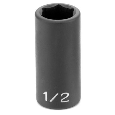 GRE1016SD image(0) - Grey Pneumatic 3/8" Drive x 1/2" Semi-Deep Socket