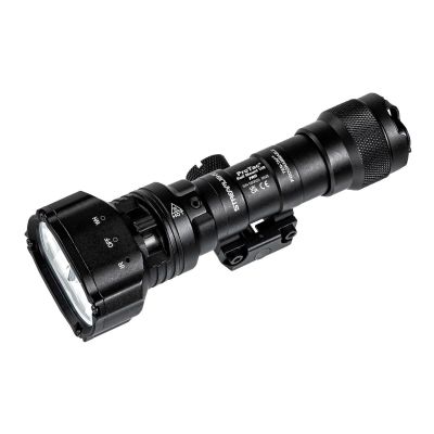STL88138 image(0) - Streamlight ProTac Rail Mount VIR Pro - Includes Jack Cap, M-LOK Kit, Momentary Switch, Hardware Kit, 2.5 Mm Allen Wrench and (2) CR123A Lithium Batteries - Black