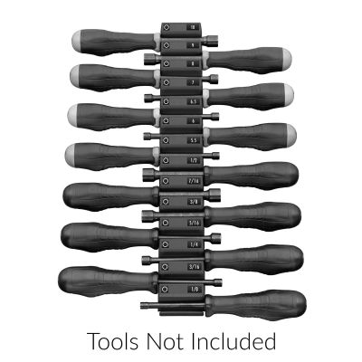 ERN5653M image(0) - Ernst Mfg. 14 Tool Magnetic Screwdriver Pro XL - Black