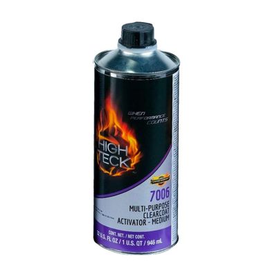 HIT7006-4 image(0) - High Teck Products 7006-4 Multi-Purpose Clearcoat Medium Activator, 1 qt, Liquid, Use With: 7000-1 Multi-Purpose Clear