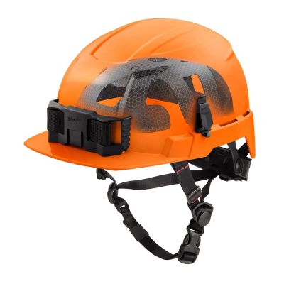 MLW48-73-1377 image(0) - Milwaukee Tool BOLT Orange Front Brim Safety Helmet with IMPACT ARMOR Liner (USA) - Type 2, Class E