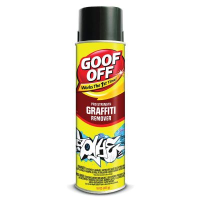 KSPFG673 image(0) - Klean Strip Goof Off FG673 Graffiti Remover, 16 oz Aerosol Can, Gas