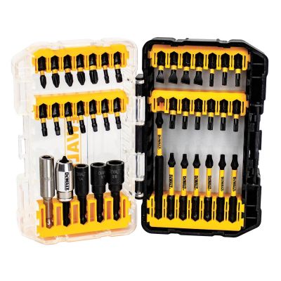 DWTDWA2T40IRC image(0) - DEWALT Flextorq Impact Ready Screwdriving Bit Sets With Toughcase+ System