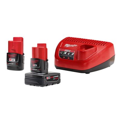 MLW48-59-2424 image(0) - Milwaukee Tool M12&trade; REDLITHIUM&trade; CP2.0/XC4.0 Starter Pack