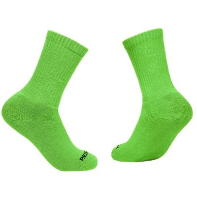 RDB0024 image(0) - Redback Boots USA Everyday Mens Crew Solid- Electric Green