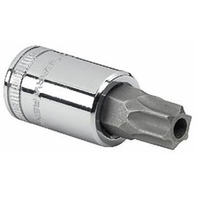 KDT80182 image(1) - GearWrench 1/4 Inch Drive Tamper-Proof Torx Bit Socket T20