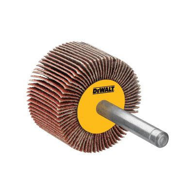 DWTDAFE1D0610 image(0) - DEWALT 1 1/2-Inch By 1-Inch By 1/4-Inch Hp 60G Flap Wheel