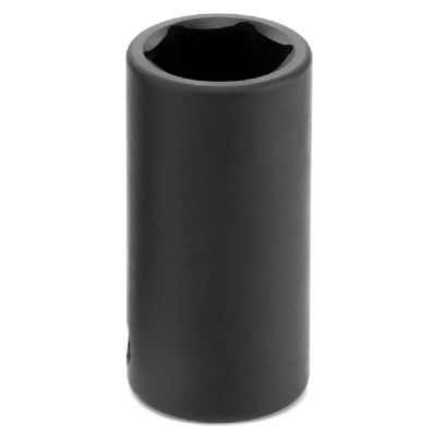 GRE1015MSD image(0) - Grey Pneumatic 3/8" Drive x 15mm Semi-Deep Socket
