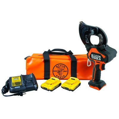 KLEBAT20GD1 image(0) - Klein Tools Battery-Operated EHS Closed-Jaw Cutter, 2 Ah