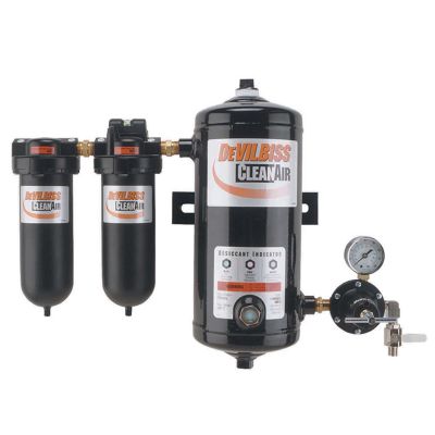 DEVDAD500 image(1) - DeVilbiss 3-stage desiccant air dryer system