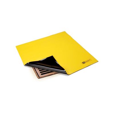 NPGPLR403 image(0) - New Pig DrainBlocker Drain Cover - 36 Inch x 36 Inch - Yellow