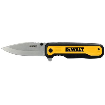 DWTDWHT10993 image(0) - DeWalt Drop Point Pocket Knife