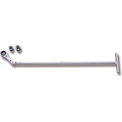 KKN1206 image(0) - Ko-ken USA 1206 Push and Pull Ratchet Set 12, 14mm 6 point  3 pieces