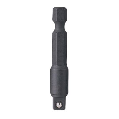 GRE1414HA image(0) - Grey Pneumatic 1/4" Hex  x 1/4" Square Adapter w/ball retainer