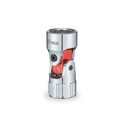 TIT66869 image(0) - Titan 1/4 in. Drive Auto-Flex&trade; 7/16 in. Socket
