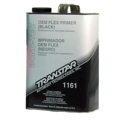 TRP1161 image(0) - Transtar Autobody Products 1161 - OEM Flex Primer - 1 Gallon Can - Black - 173 sq-ft/ Gallon at 2.5 mil Coverage