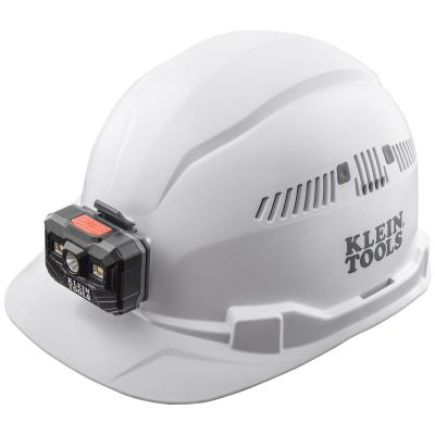 KLE60105 image(0) - Klein Tools Hard Hat, Vented, Cap Style, White