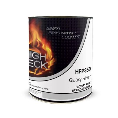 HITHFP350-4 image(0) - High Teck Products HFP350-4 Series HFP National Rule Urethane Basecoat, 1 qt, Galaxy Silver, 6.8 lb/gal VOC