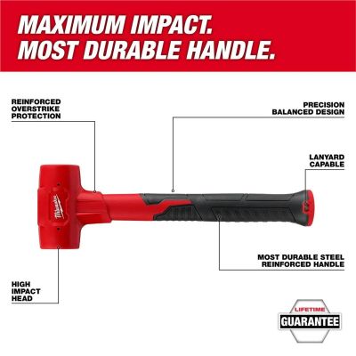 MLW48-22-9150 image(1) - Milwaukee Tool 28oz Dead Blow Hammer
