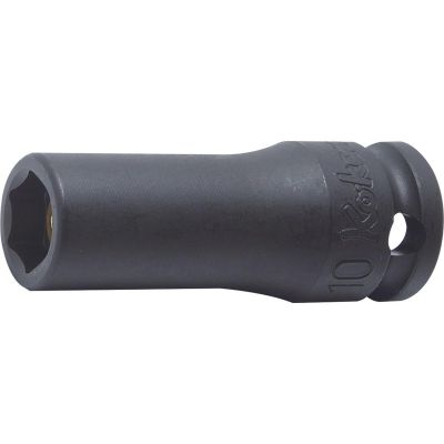 KKN13300XG-16 image(0) - Ko-ken USA 13300XG-16 3/8 Sq. Dr. Socket 16mm 6 point Length 50mm Slide Magnet