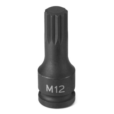 GRE1112S image(0) - Grey Pneumatic 3/8" Drive x M12 Triple Square Driver