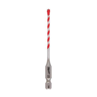 MLW48-20-9030 image(1) - Milwaukee Tool 1/2" x 4" x 6" SHOCKWAVE Impact Duty Carbide Hammer Drill Bit with POWER TIP
