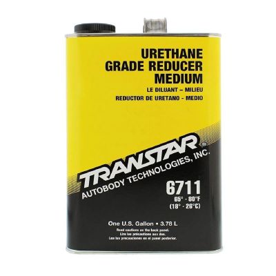 TRP6711 image(0) - Transtar Autobody Products 6711 - 6700 Series Urethane Grade Reducer - 1 Gallon Can - Medium Speed/65 to 80 Degree F