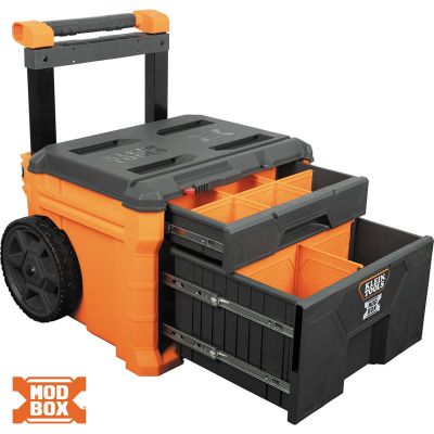KLE54801MB image(0) - Klein Tools MODbox Two Drawer Rolling Tool Box