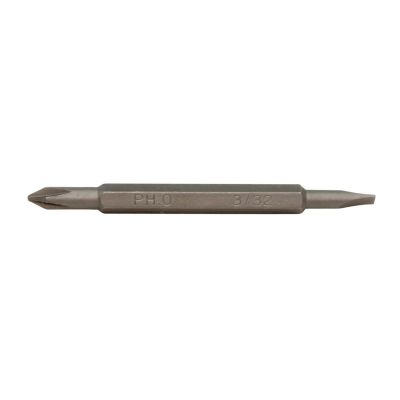 KLE13391 image(0) - Klein Tools Bits, 4-in-1 Electronics, PH 0, SLTD 3/32-Inch