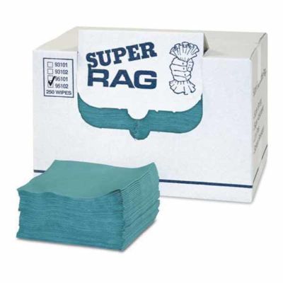 MDI95102 image(0) - MDI Pro-Series Super Rag 95102 Optimum Performance 1/4 Fold Supreme Towel, 250, 16 in L x 13 in W, Spunlace