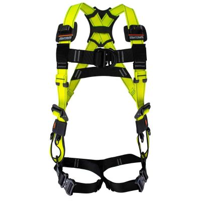 SRWFS242IBD-2XL image(0) - FALL SAFE Safety Harness - FLEX BASIC Series - Vest Style Climbing - Size: 2XL