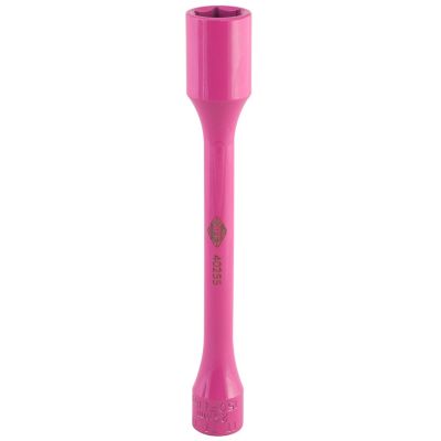 INT40255 image(0) - American Forge & Foundry Torque Limiting Socket - 1/2" Drive - 22mm (7/8") - 150 Ft/Lbs - Neon Pink